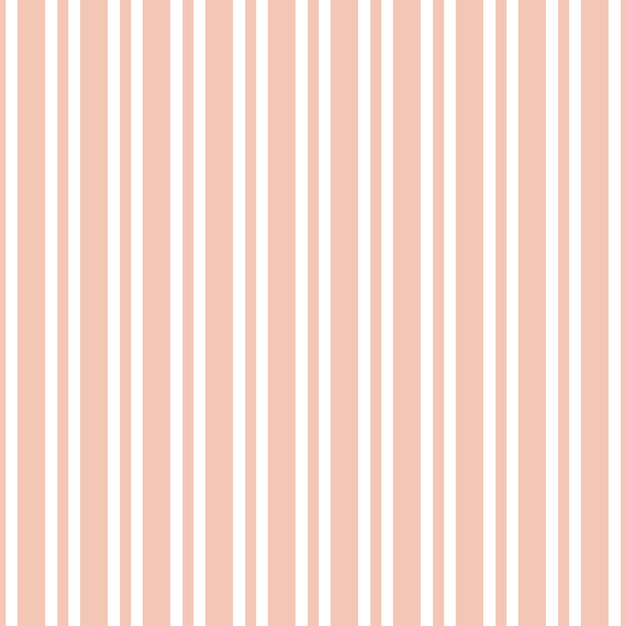 Abstract vector striped seamless pattern with colored stripes