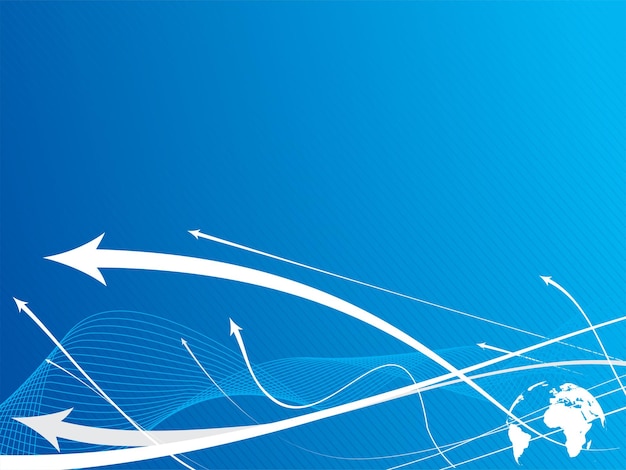 abstract wave line arrow background with space of your text.