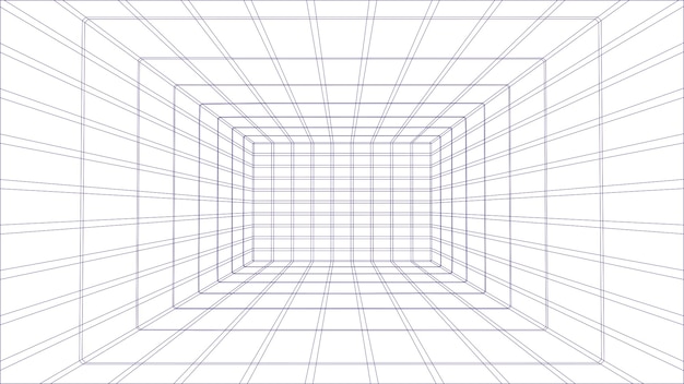 abstract wave line dynamic wave of many lines on white background vector illustration
