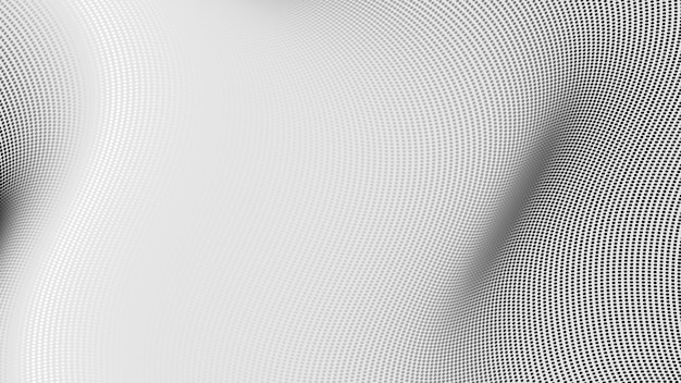 Abstract Wave Lines Background