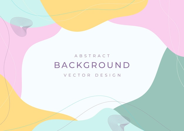 Abstract wavy background design