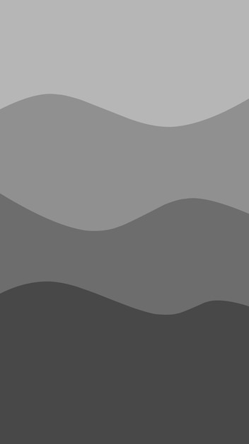 Abstract Wavy Gray Gradient Background Design