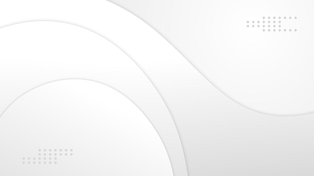 Abstract white and gray modern background Vector Illustration