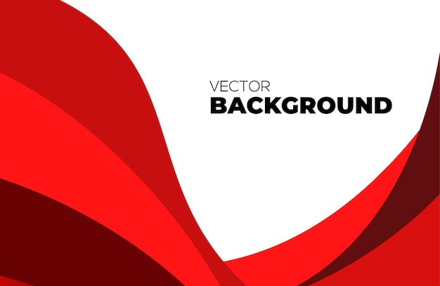 Abstract white background with red pattern