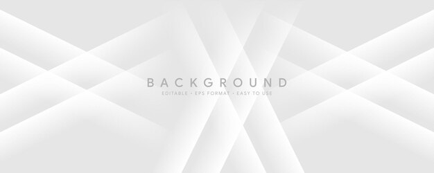 abstract white geometric background diamond and triangle shapes layered pattern design