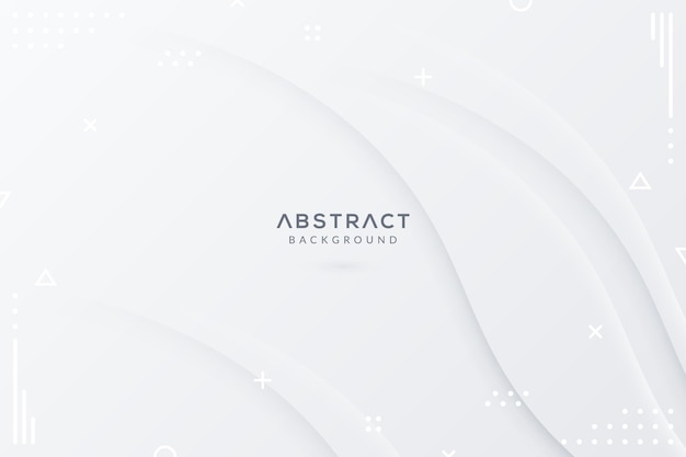 Abstract white gray gradient color curve background