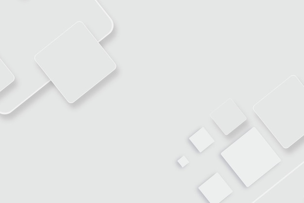 abstract white shapes background