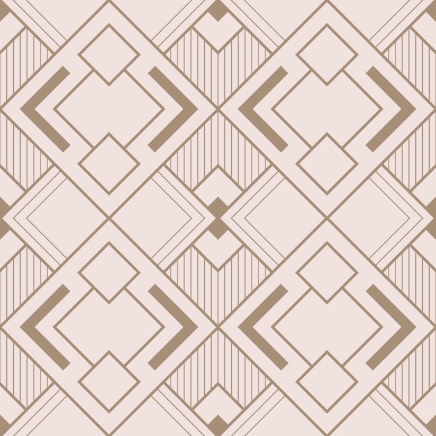 Abstrakti art deco saumaton kuvio