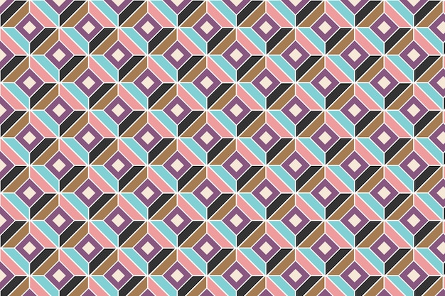 Abstrakti geometrinen kuviov vektorigrafiikka