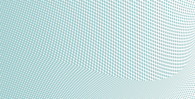Abstrakti tausta, jossa on puolisävy pisteitä vaaleansinisissä väreissä Vektorikuvitus