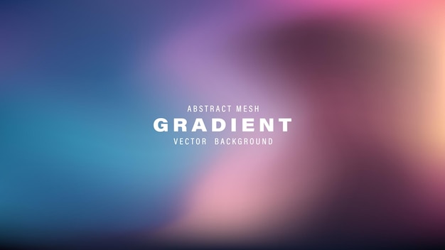 Abstrakti verkko gradientti vektori taustamallin suunnittelu sumennettu