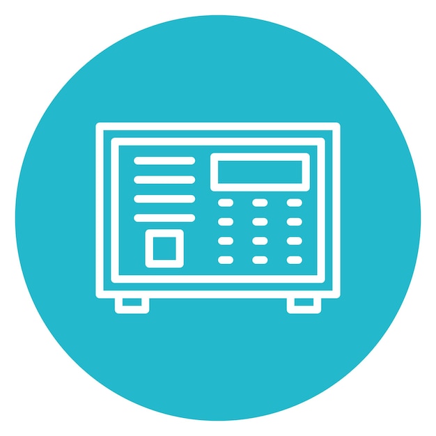 access control icon vector image can be used for risk management