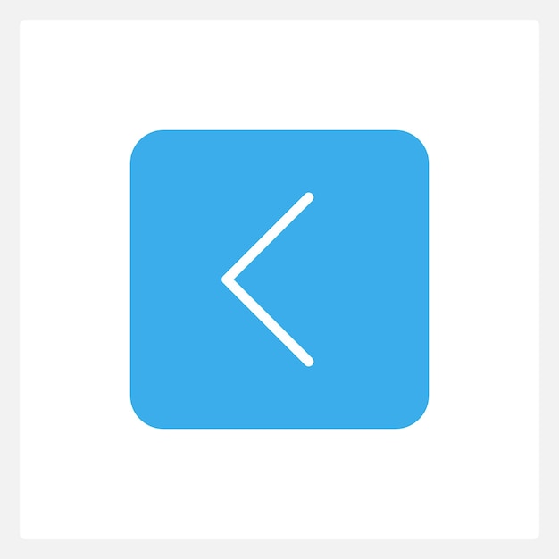 Active undo action button UI element template