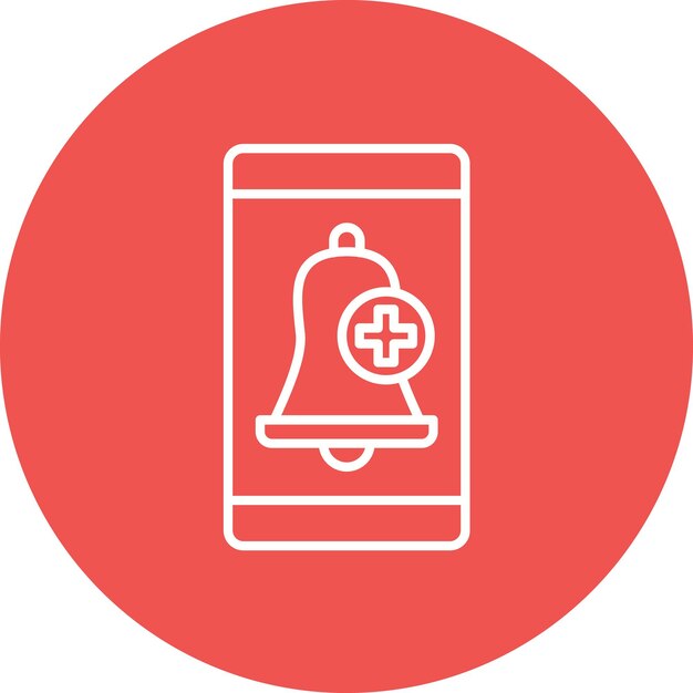 Add Alarm icon vector image Can be used for Mobile UI UX