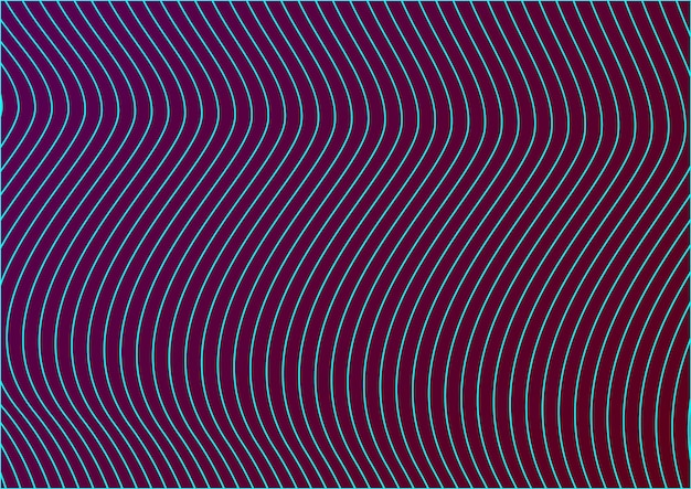 aesthetic neon line art background vector
