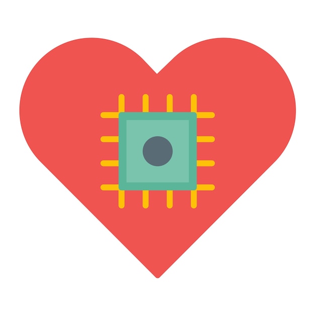 Affective Computing Vector Illustration Style