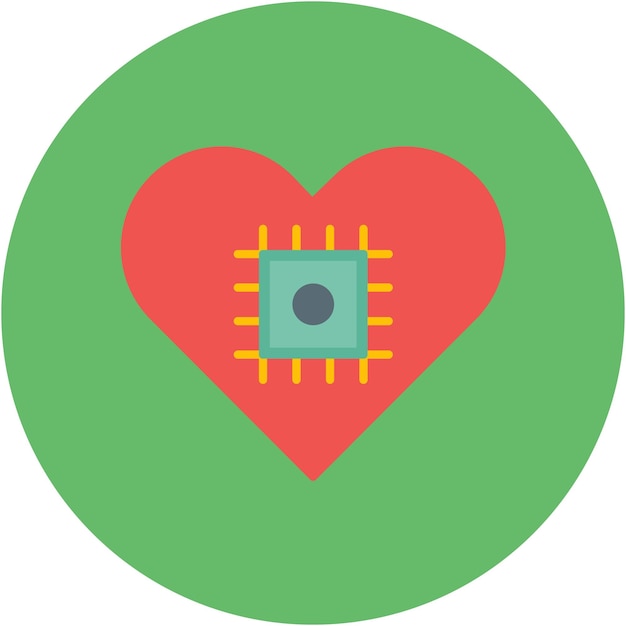 Affective Computing Vector Illustration Style