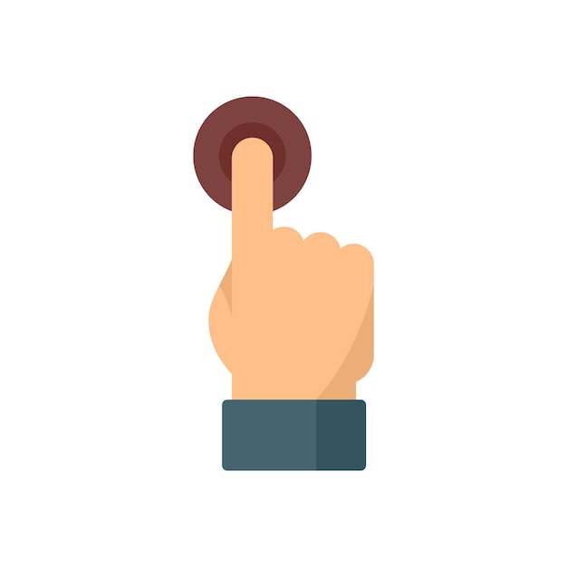 Affiliate marketing start button icon Flat illustration of Affiliate marketing start button vector icon isolated on white background
