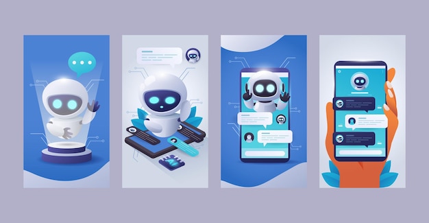 AI Chatbot Interface on Mobile Devices