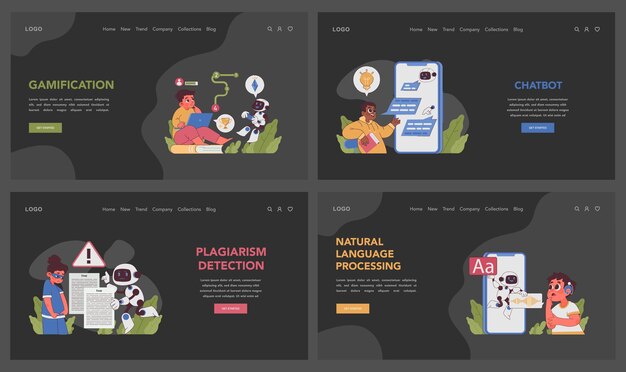 Ai in education set interactive learning with technology plagiarism detection test automation