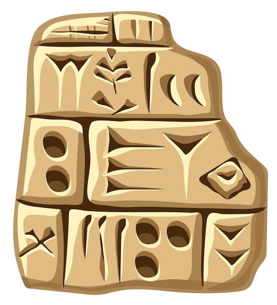 akkadian cuneiform assyrian sumerian writing script alphabet babylon