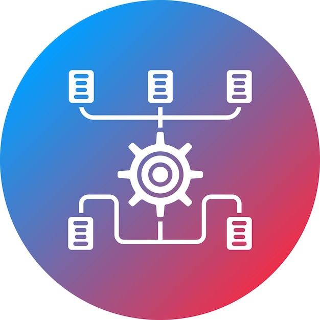 Algorithm icon vector image Can be used for Computer Programming