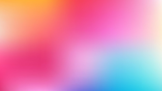 An abstract summer gradient blur backdrop perfect for beauty product displays and minimal