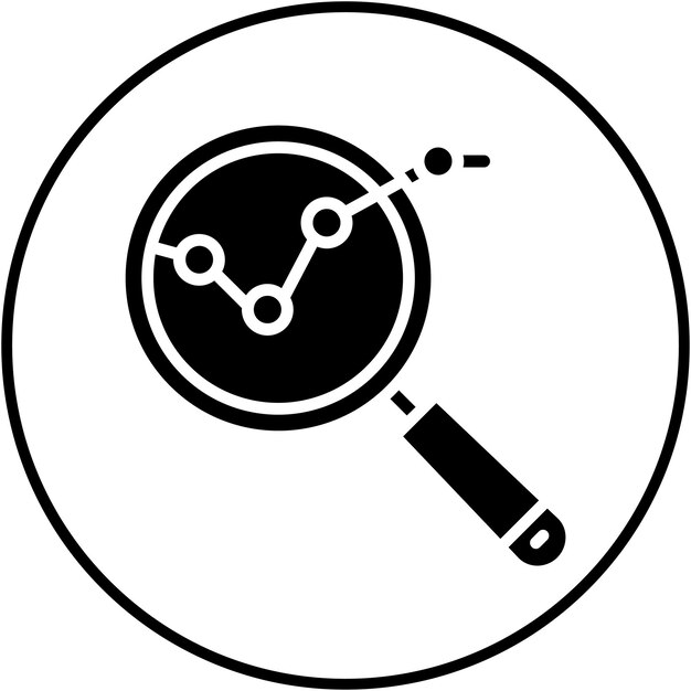 Analysis vector icon Can be used for User Experience iconset