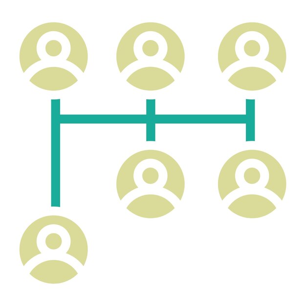 Ancestry vector icon illustration of Family Life iconset