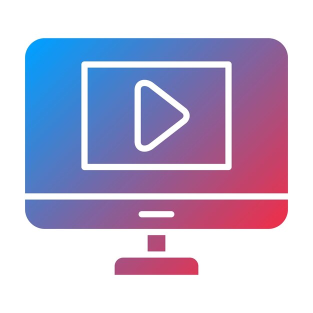 Animation icon vector image Can be used for Video Production