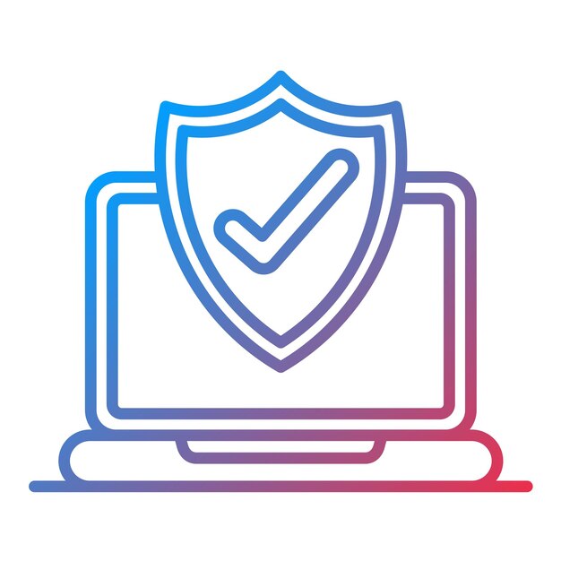 antivirus icon vector image can be used for data analytics