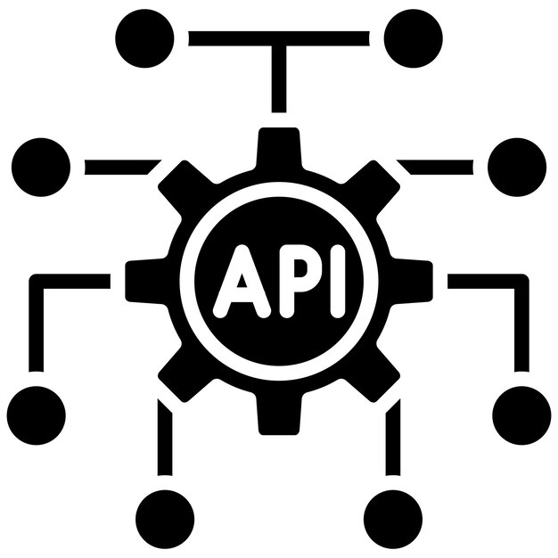 API Vector Illustration Style