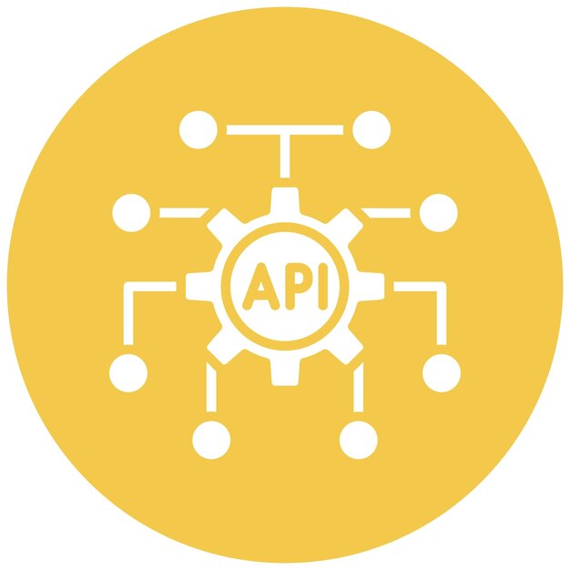 API Vector Illustration Style