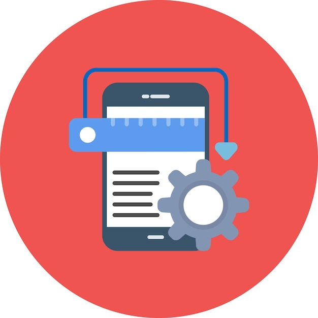 App Development Flat Illustration