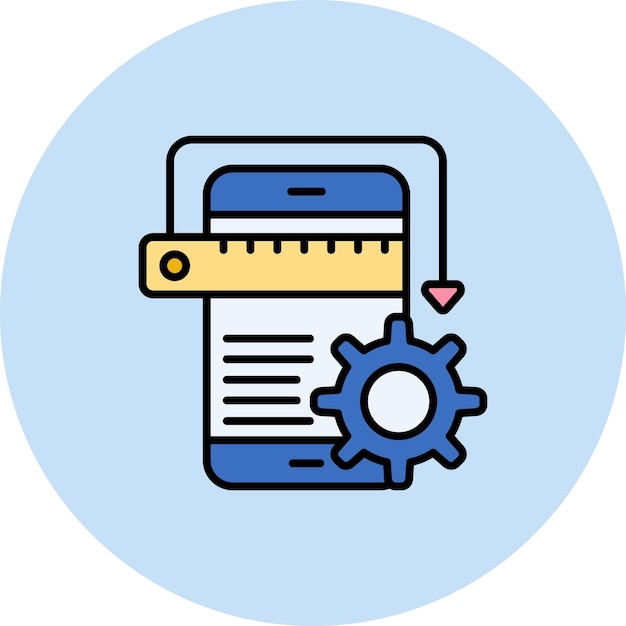 App Development Flat Illustration