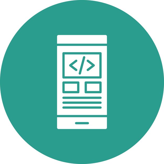 App Development icon vector image Can be used for Coding and Development