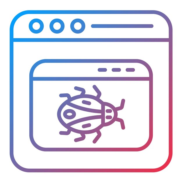 Application Malware icon vector image Can be used for Security