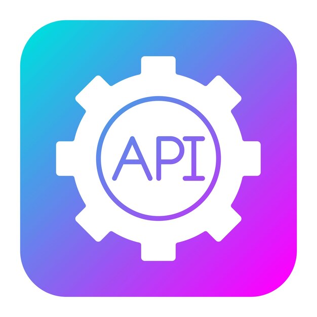 application programming interface vector icon can be used for no code iconset