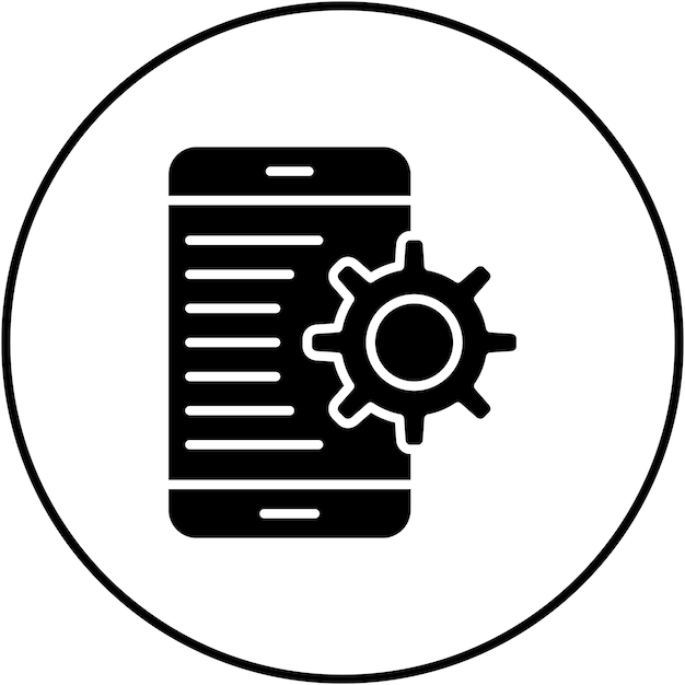 Application Setting icon vector image Can be used for Computer Programming