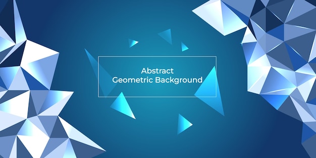 Aqua Abstract Geometric design vector illustration design