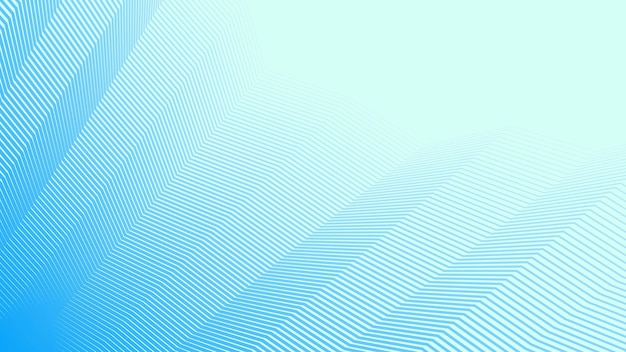 Aqua blue color with zig zag stripes pattern abstract background for backdrop
