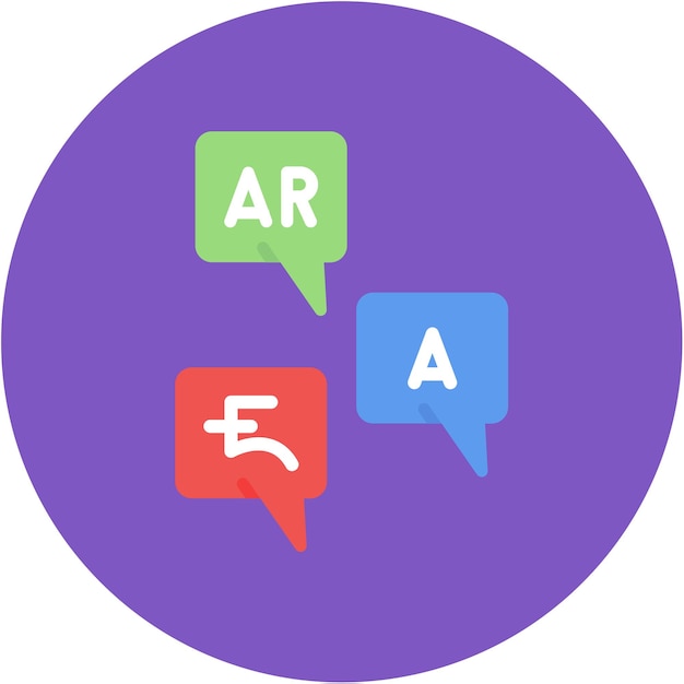 Ar Translation icon vector image Can be used for Augmented Reality