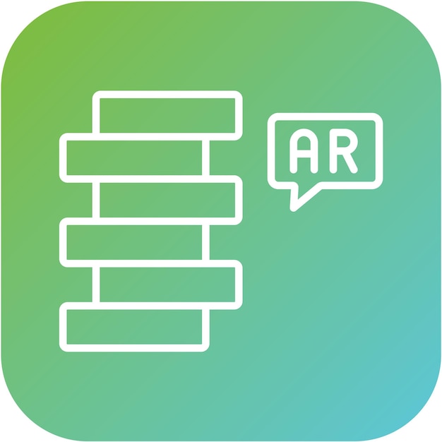 Ar Tumbling Blocks Icon Style