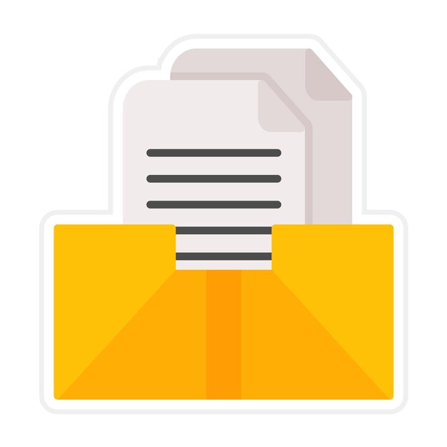 archive icon vector image can be used for library