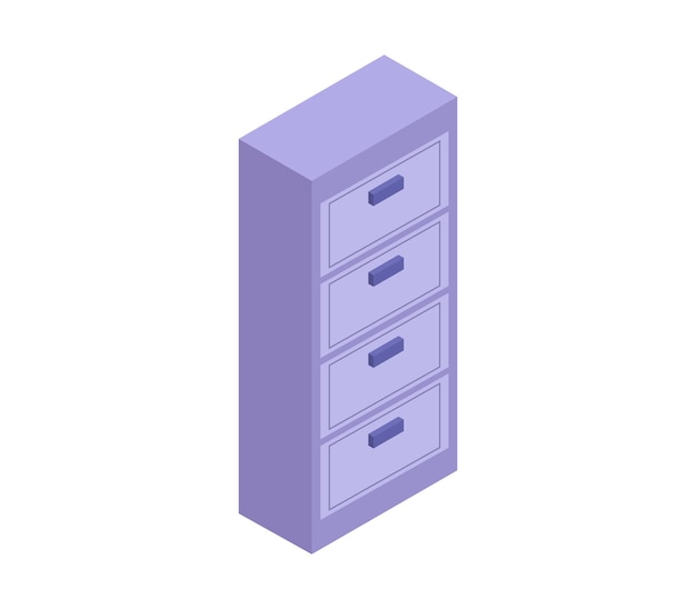 Archive storage document isometric