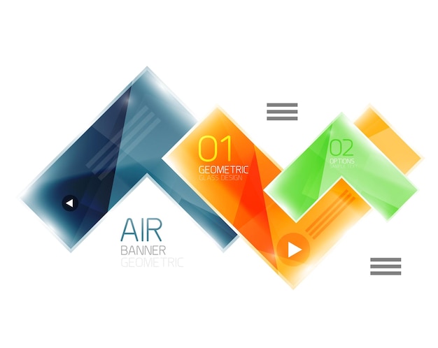 Arrow option banner