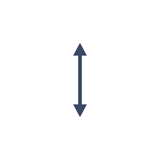 Arrow Symbol Icon Vector Template