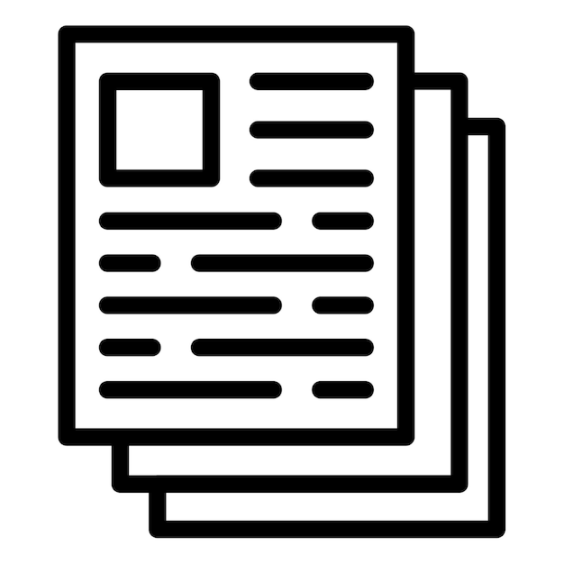 Article Vector Illustration