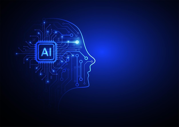 Artificial intelligence circuit line style Machine learning design