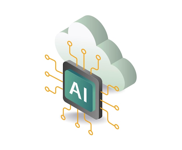 Artificial intelligence data with cloud server